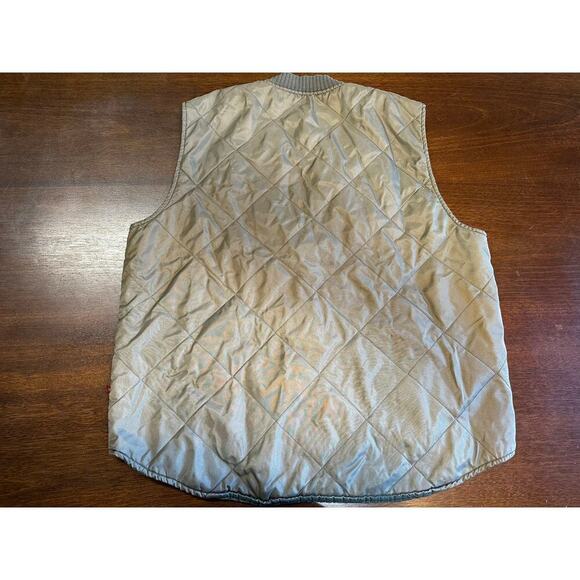 Moose Creek Quilted Vest Men XXL Transitional Spring Gorp Hiking Active Texture - Picture 3 of 10